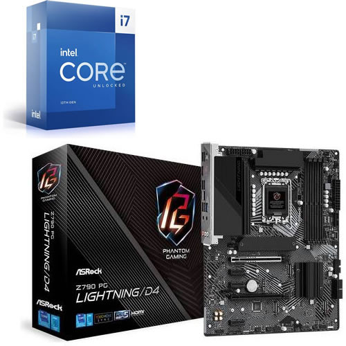 Core i7-13700K + ASRock Z790 PG Lightning/D4 セット 【PCIe 5.0対応】