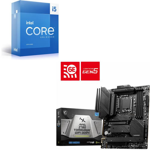 Core i5-13600K + MSI MAG Z790 TOMAHAWK WIFI DDR4 セット 【PCIe 5.0対応】