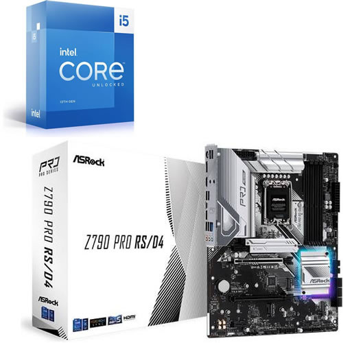 Core i5-13600K + ASRock Z790 Pro RS/D4 セット 【PCIe 5.0対応】