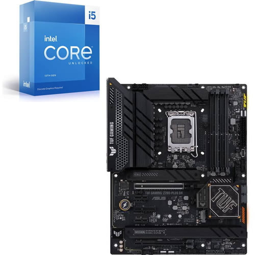 Core i5-13600KF + ASUS TUF GAMING Z790-PLUS D4 セット 【PCIe 5.0対応】