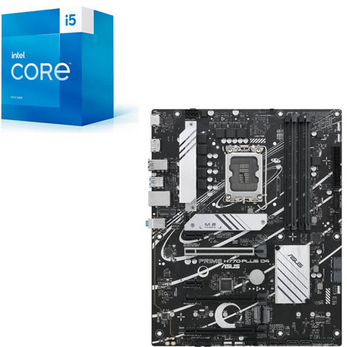 セット商品（intel + ASUS） ☆Core i5-13400 + ASUS PRIME H770-PLUS 