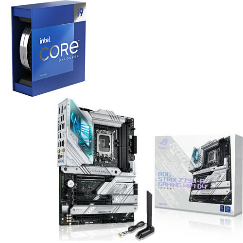 セット商品（intel + ASUS） Core i9-13900K + ASUS ROG STRIX Z790-A 