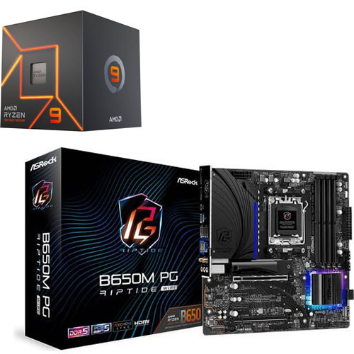 セット商品（AMD + ASRock） AMD Ryzen9 7900 + ASRock B650M PG