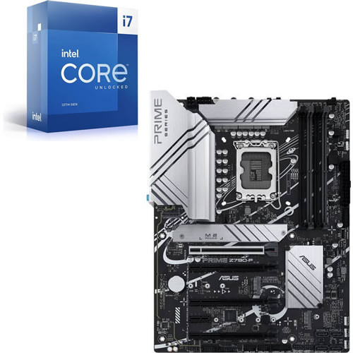 セット商品（intel + ASUS） Core i7-13700K + ASUS PRIME Z790-P-CSM セット 【PCIe 5.0対応】