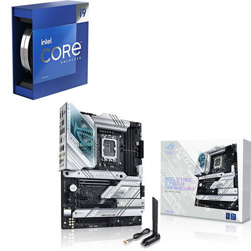 intel + ASUS Core i9-13900K + ASUS ROG STRIX Z790-A GAMING WIFI セット 【PCIe 5.0対応】