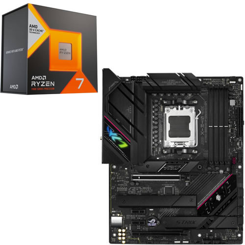 AMD Ryzen7 7800X3D + ASUS ROG STRIX B650E-F GAMING WIFI セット 【PCIe 5.0対応】