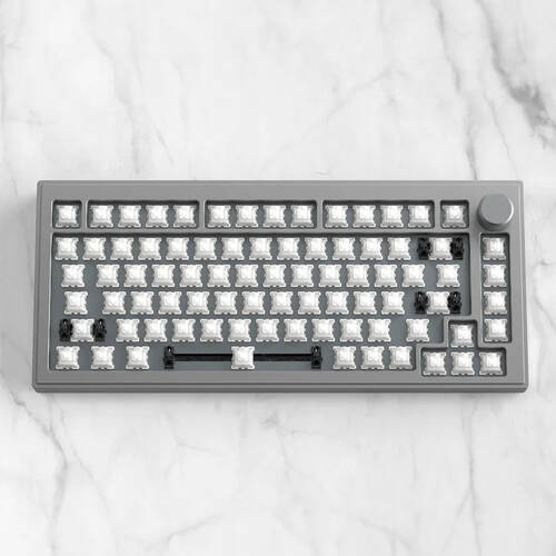 Drunkdeer A75 Barebone SpaceGrey PVD Silver Aluminum [A75L-G0MZ]