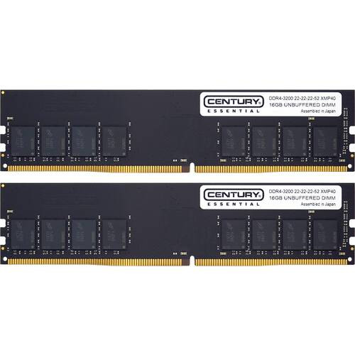 CE16GX2-D4U3200H/XMP40 [デスクトップ用 / DDR4 SDRAM（288pin） / 32GB(16GB × 2枚組)セット / DDR4-3200 CL22-22-22-52 / OCメモリー］
