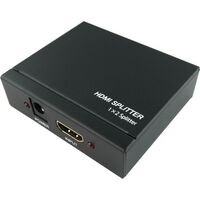 HDMI分配機 1入力2出力 4K30fps対応 AC給電タイプ　THDSP12X2-4K