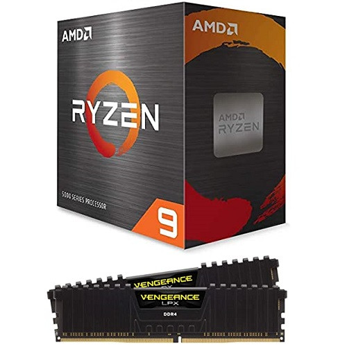 AMD Ryzen 9 5900X x Corsair Vengence Memory Special Pack