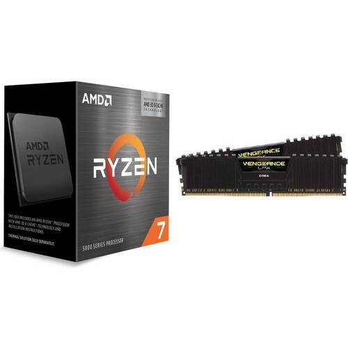 AMD エーエムディー AMD Ryzen 7 5800X3D x 32GBメモリセット（Corsair 