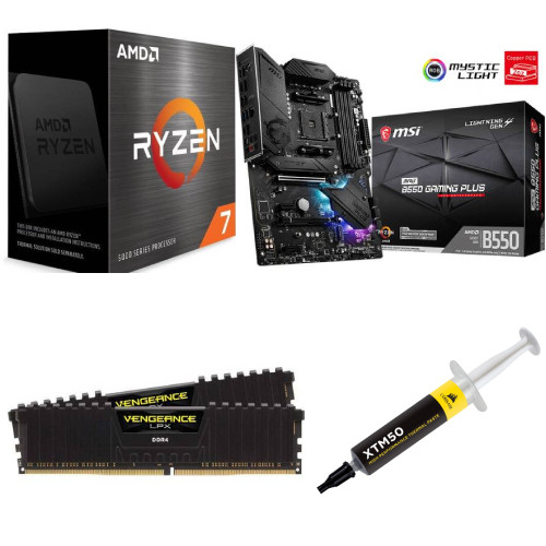 セット商品（AMD + MSI） AMDドリームパック R7 5700X W/O Cooler