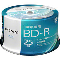 50BNR1VJPP4 [BD-R 4倍速 50枚組]　ビデオ用ブルーレイディスク　インクジェット対応ワイド（BD-R 1層：4倍速）
