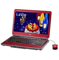 LaVie L LL550/WJ01R PC-LL558WJ01R スパークリングリッチレッド