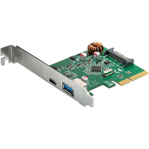 ポートを増やしタイ USB3.1 Gen2(Type-A×1 + Type-C×1) PCI Express×4 接続インターフェイスカード (CIF-U31AC2)