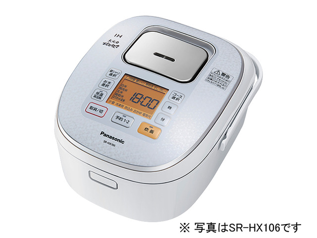 Panasonic パナソニック Panasonic IHジャー炊飯器 SR-HX186-W｜ツクモ