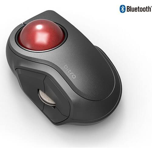 M-MT2BRSBK “bitra(ビトラ)” Bluetooth接続 5ボタン 人差し指操作 モバイル トラックボール