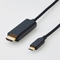 CAC-CHDMI10BK USB Type-C - HDMI ケーブル 1m 4k/60Hz対応