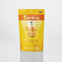 WC-AL120SPN 汚れ落とし お徳用 ウェットクリーニングティッシュ 除菌 消臭 詰め替え用120枚入り 日本製
