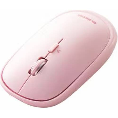 M-TM15BBPN　充電式 Bluetooth4.2薄型マウス “Slint”4ボタン　ピンク