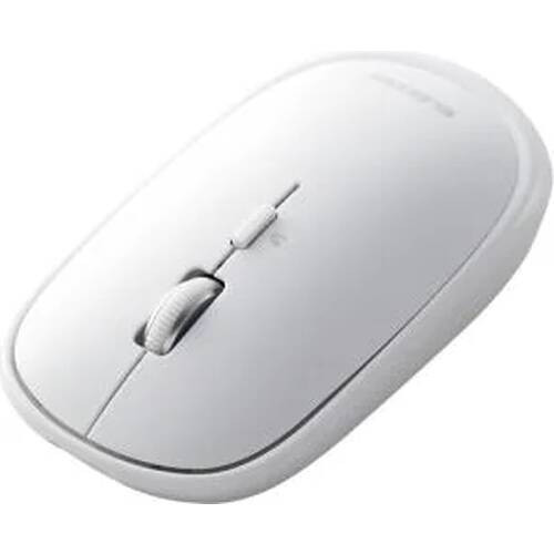 M-TM15BBWH　充電式 Bluetooth4.2薄型マウス “Slint”4ボタン　ホワイト