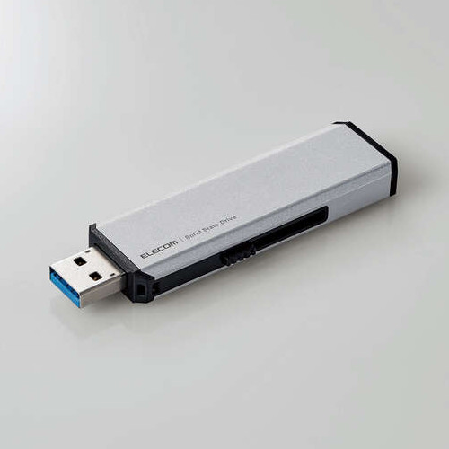 ESD-EWA0500GSV 外付けSSD 500GB USB3.2 Gen2 シルバー