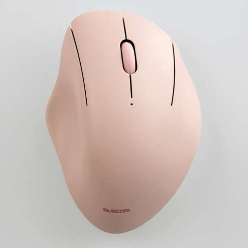M-SH10BBSKPN [SHELLPHA] Bluetooth5.0 マウス 3ボタン 抗菌静音 ピンク