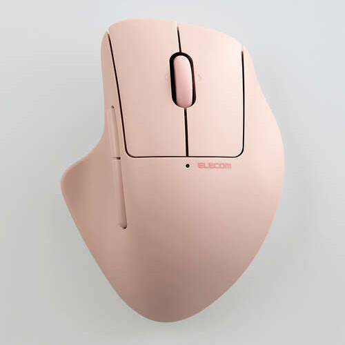 M-SH30BBSKPN [SHELLPHA] Bluetooth5.0 マウス 5ボタン チルト機能付き 抗菌静音 ピンク