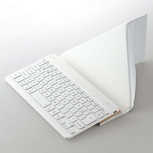 TK-TM15BPWH  “Slint” 充電式Bluetooth Ultra slimキーボード ホワイト