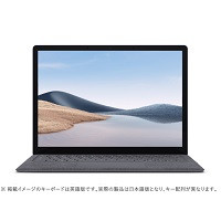 5AI-00039 Surface Laptop 4　[ 13.5型 / 2256×1504 / タッチパネル / i5-1135G7 / RAM:16GB / SSD:512GB / Windows 10 Home / MS Office H&B / プラチナ ]