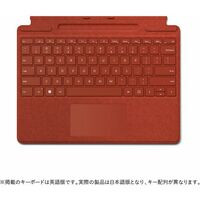 8XA-00039 Surface Pro Signature キーボード - ポピー レッド (日本語)