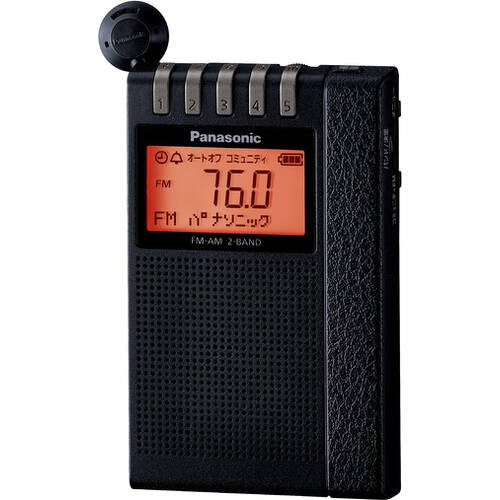 RF-ND380R-K FM/AM 2バンドラジオ