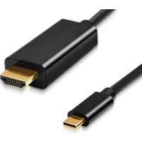 LDC-4K30CH10 USB Type-C - HDMI ケーブル 1m 4k/30Hz対応 Thunderbolt 3互換
