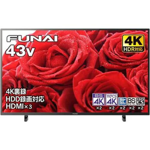 FUNAI フナイ FL-43U3130 43V型 4K液晶テレビ｜ツクモ公式通販サイト
