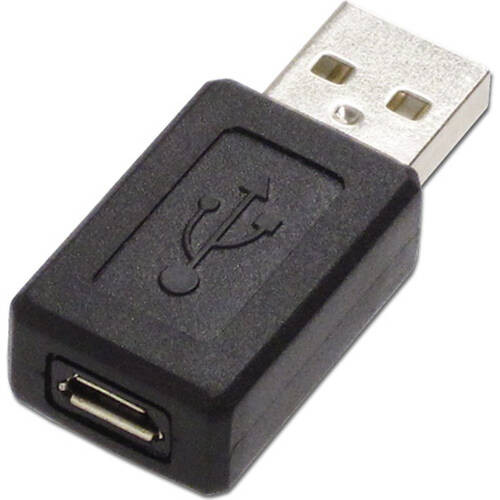 USB変換アダプタ Micro-Bメス - Aオス ADV-117