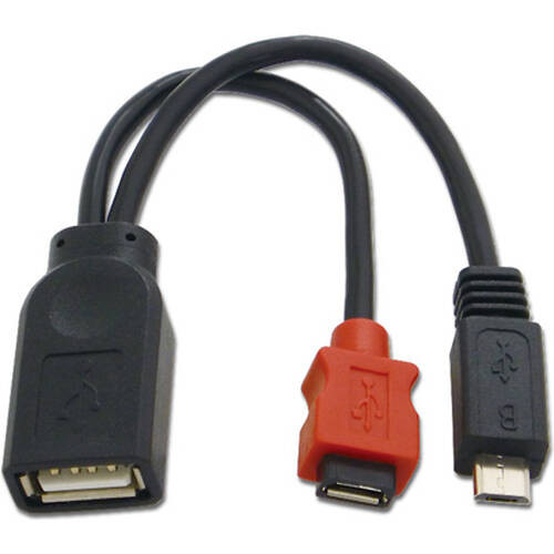 USBホストケーブル 補助電源付  USB-120A