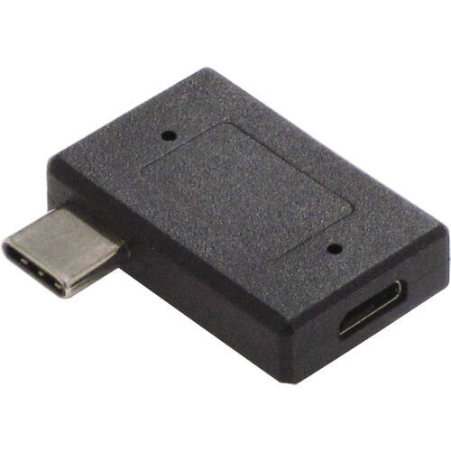 USB2.0変換アダプタ Micro-Bメス - Cオス L型 U20UC-FLAD