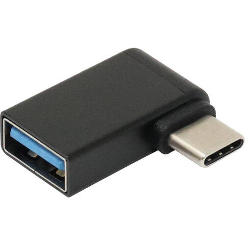 USB3.1変換アダプタ Cオス - Aメス L型 U30CA-LFADT