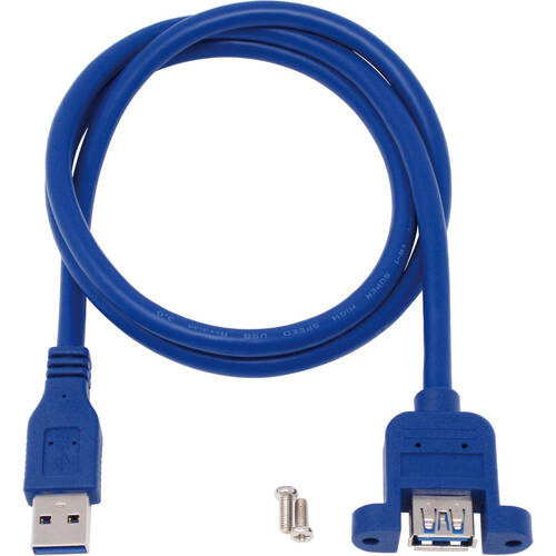 パネルマウント用USB3.0ケーブル Type-A接続 USB-022