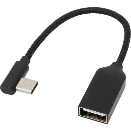 USB Type-Cホストケーブル C - A L型 U20CA-LF01T 10cm