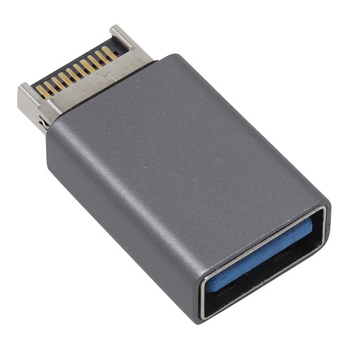USB-026　フロントUSB Type-Cヘッダー - USB3.0 Aメス変換アダプタ