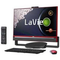 LaVie Desk All-in-one DA770/AAR PC-DA770AAR （クランベリーレッド）