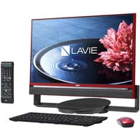 LaVie Desk All-in-one DA770/BAR PC-DA770BAR （クランベリーレッド）