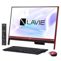 LAVIE Desk All-in-one DA370/HAR PC-DA370HAR （ラズベリーレッド）