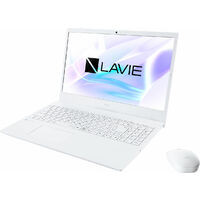 PC-N1535AAW LAVIE N15 [ 15.6型 / フルHD / Ryzen 3 3250U / 4GB RAM / 256GB SSD / Windows 10 Home / MS Office H&B / ワイヤレスマウス付属 / パールホワイト ]