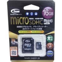 TFHC016CL10TJ ［16GB / microSDHC / Class10］