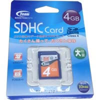 HC004CL4TJ ［4GB / SDHC / Class4］ ※ネットショップ限定特価
