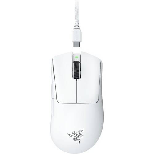 DeathAdder V3 Pro (White Edition) 有線/USB無線 30000DPI 5ボタン 超軽量64g ワイヤレスゲーミングマウス 【日本正規代理店保証品】 RZ01-04630200-R3A1