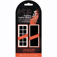 Gaming Keytop Sticker　SAMURAI 正宗 SK10BK　（ブラック）