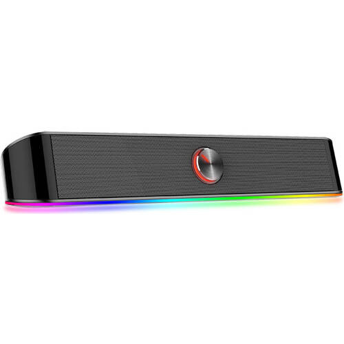 REDRAGON RGB バースピーカーADIEMUS [GS560TI] ブラック 3.5mmジャック USB給電